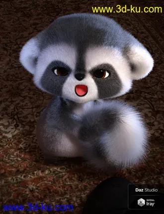 3D打印模型Ping the Ringtail - Plushies 2.0的图片