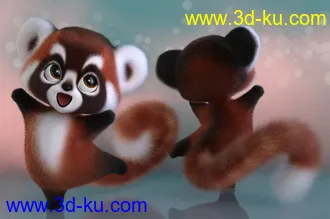3D打印模型Ping the Ringtail - Plushies 2.0的图片