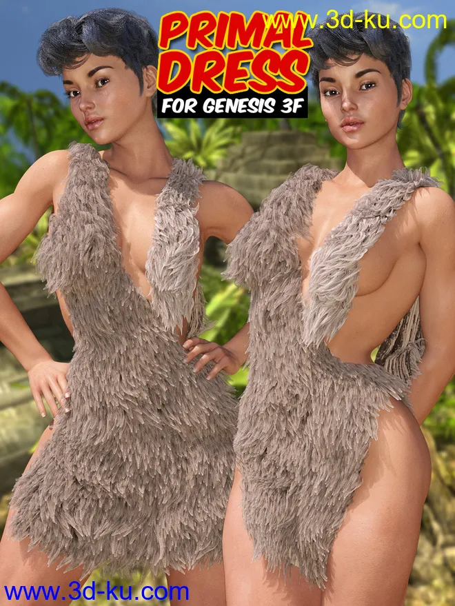 Primal Dress for G3 female(s)模型的图片1