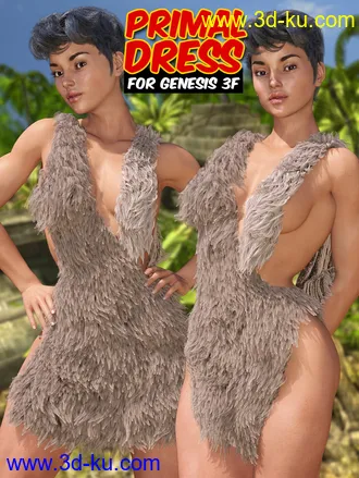 3D打印模型Primal Dress for G3 female(s)的图片