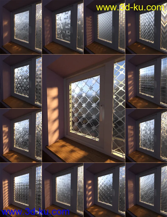 Privacy Glass Iray Shaders模型的图片1