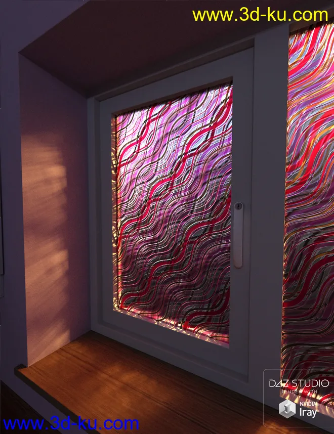 Privacy Glass Iray Shaders模型的图片2