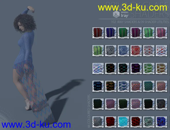 Privacy Glass Iray Shaders模型的图片5