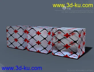 3D打印模型Privacy Glass Iray Shaders的图片