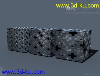 3D打印模型Privacy Glass Iray Shaders的图片