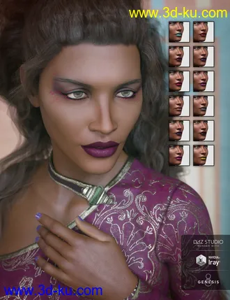 3D打印模型Prixi For Genesis 8 Female的图片