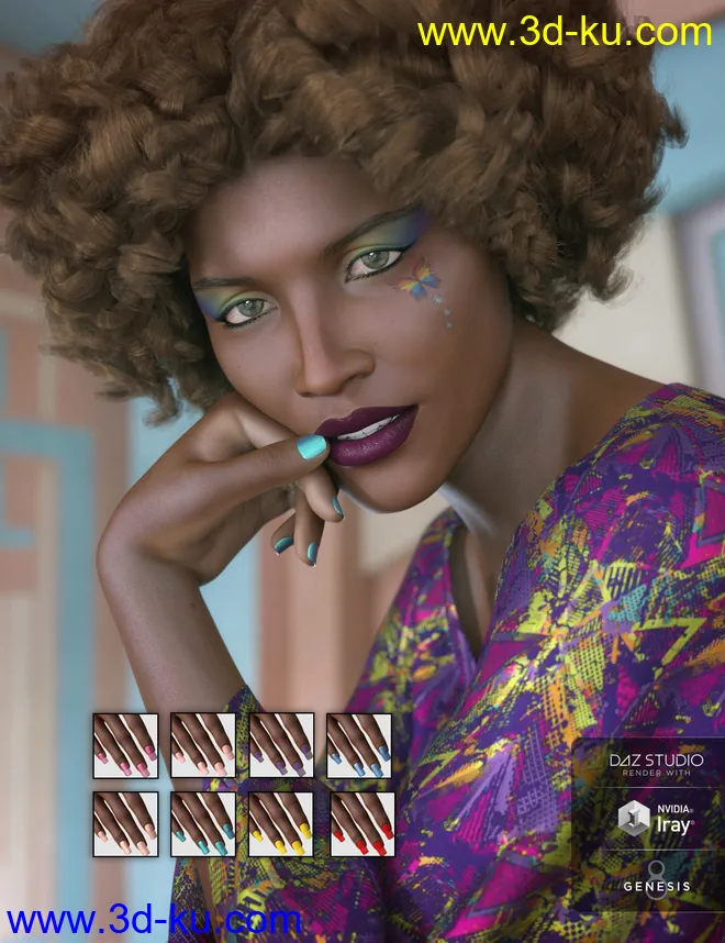 Prixi For Genesis 8 Female模型的图片3