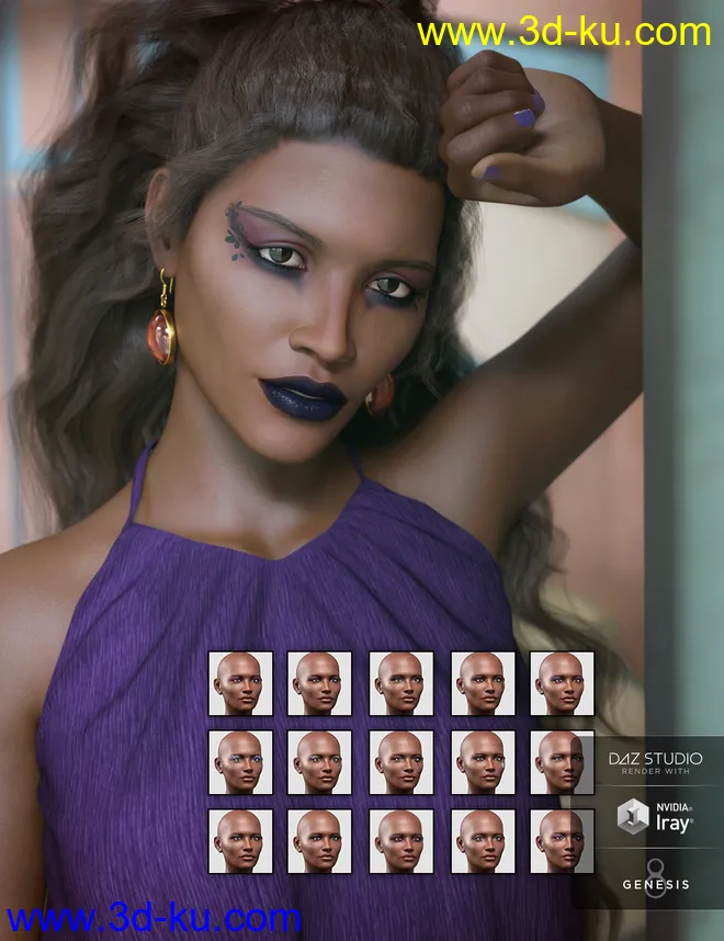 Prixi For Genesis 8 Female模型的图片4