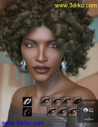 3D打印模型Prixi For Genesis 8 Female的图片