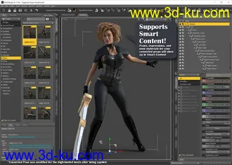 3D打印模型Props & Poses Converter from Genesis 3 Female to Genesis 8 Female的图片
