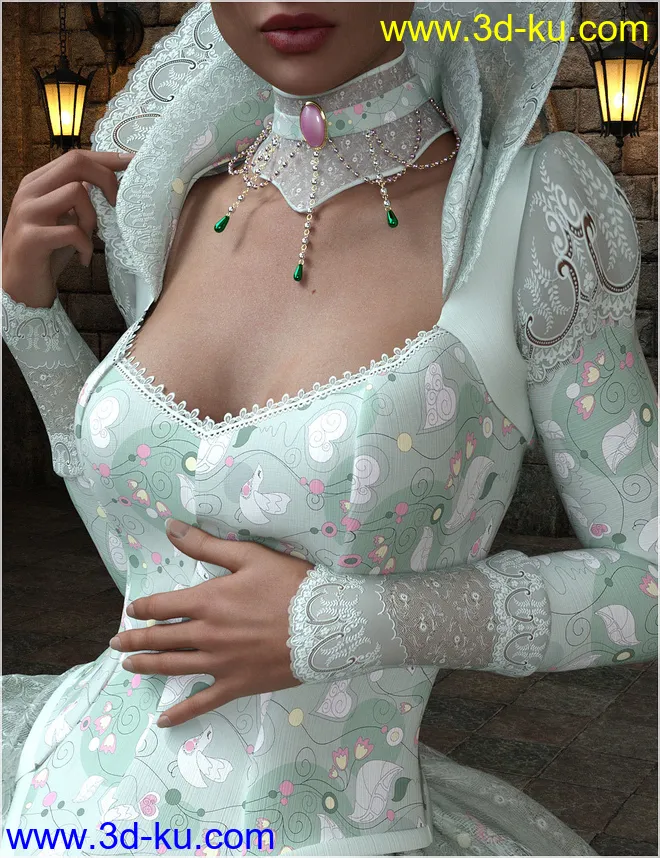 Pure For Deliciously Evil Queen Outfit模型的图片1