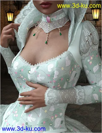 3D打印模型Pure For Deliciously Evil Queen Outfit的图片