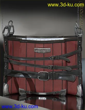 3D打印模型Purrrsed Purse and Poses for Genesis 8 Female(s)的图片