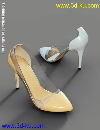 3D打印模型PVC Pumps for Genesis 8 Female(s)的图片