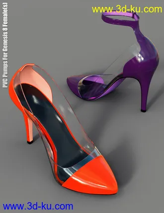 3D打印模型PVC Pumps for Genesis 8 Female(s)的图片