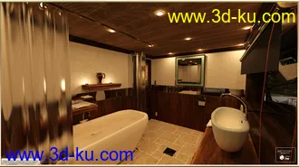 3D打印模型PW Log House的图片