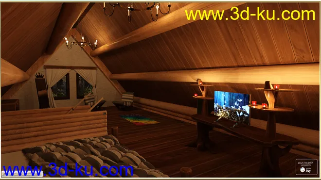 PW Log House模型的图片6