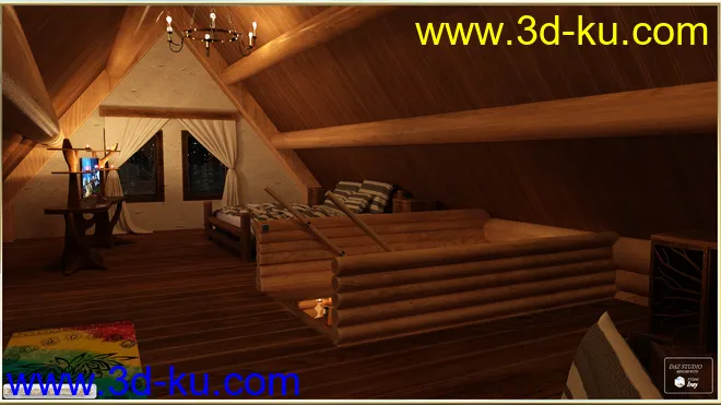 PW Log House模型的图片7