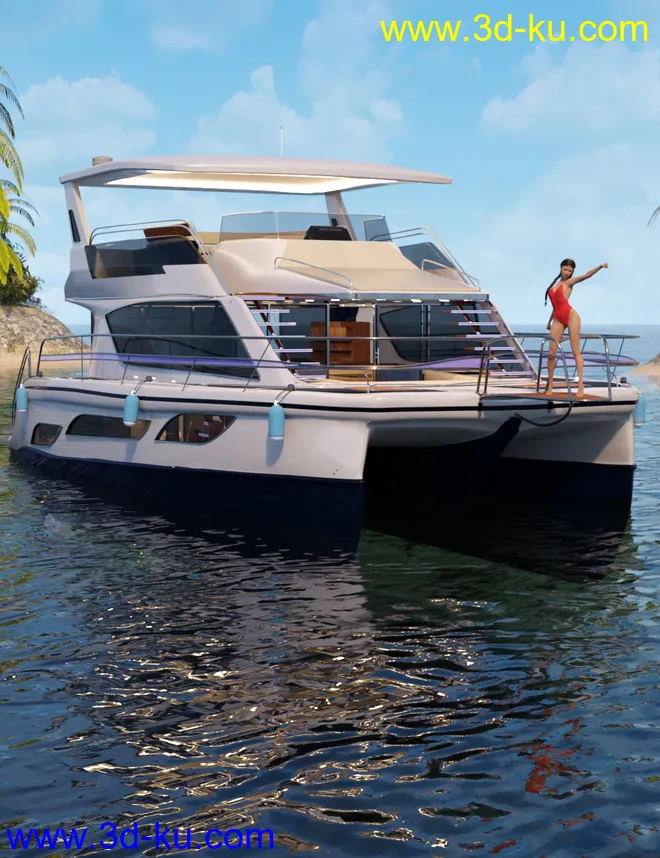 PW Power Catamaran模型的图片1