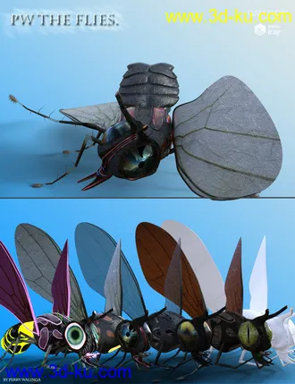 3D打印模型PW The Flies的图片
