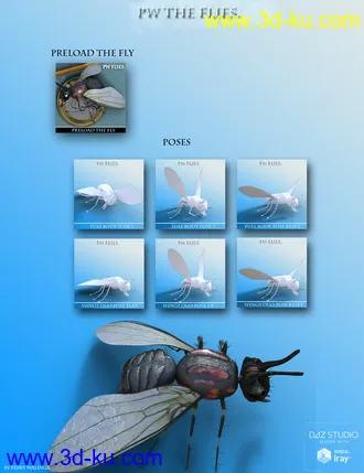 3D打印模型PW The Flies的图片