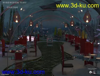 3D打印模型PW Under Water Resort Atlantis的图片