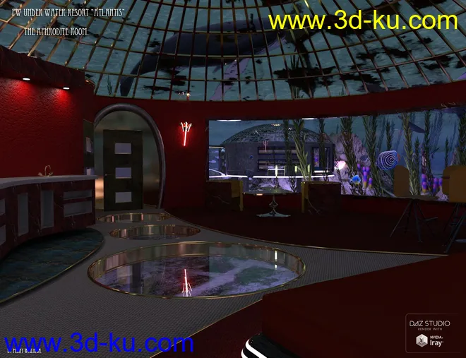 PW Under Water Resort Atlantis模型的图片7