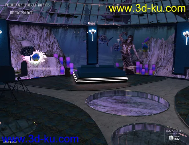PW Under Water Resort Atlantis模型的图片8