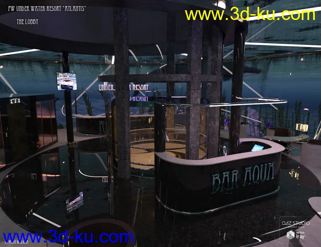 PW Under Water Resort Atlantis模型的图片11