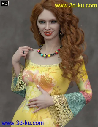 3D打印模型Raakel HD for Genesis 8 Female的图片