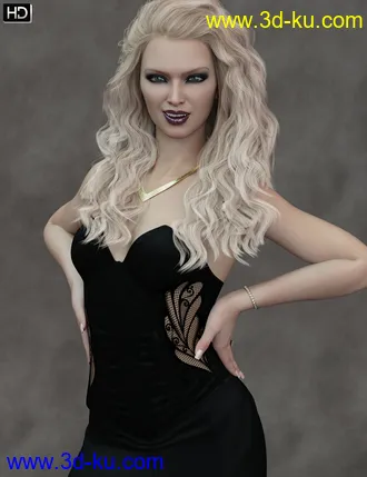 3D打印模型Raakel HD for Genesis 8 Female的图片