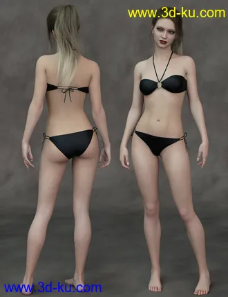 3D打印模型Raakel HD for Genesis 8 Female的图片