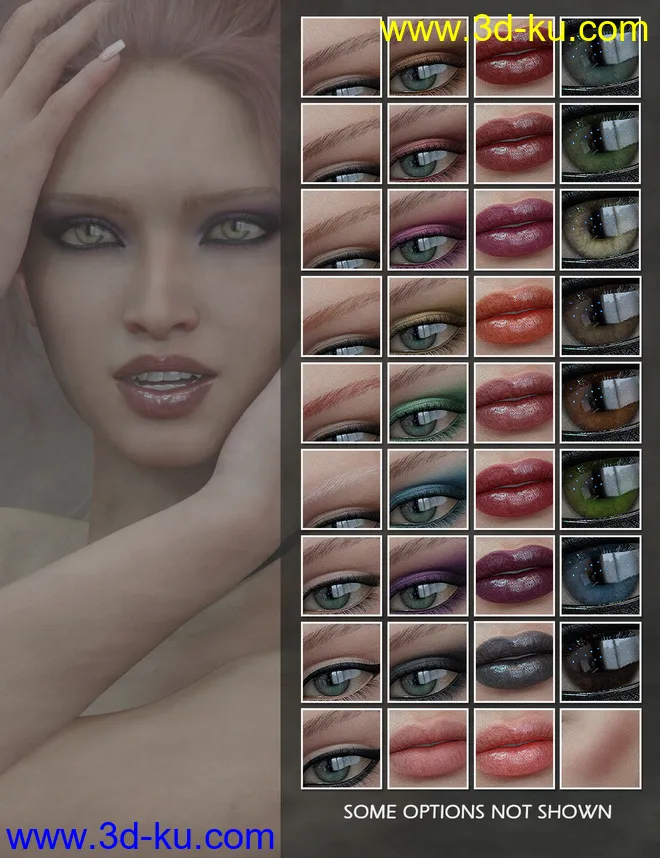 Raakel HD for Genesis 8 Female模型的图片11