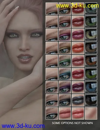 3D打印模型Raakel HD for Genesis 8 Female的图片