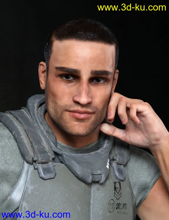 Ravi HD for Genesis 8 Male模型的图片1
