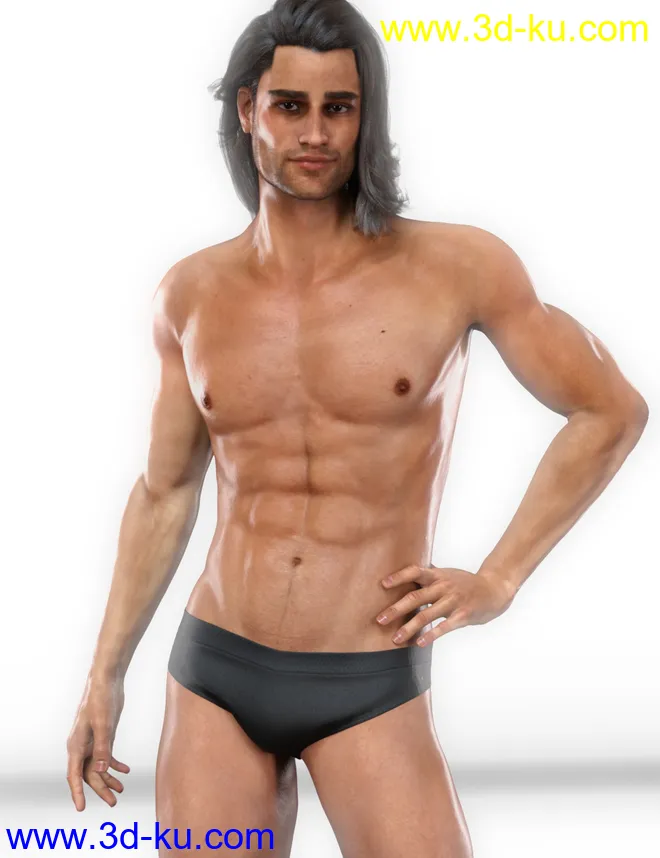 Ravi HD for Genesis 8 Male模型的图片2