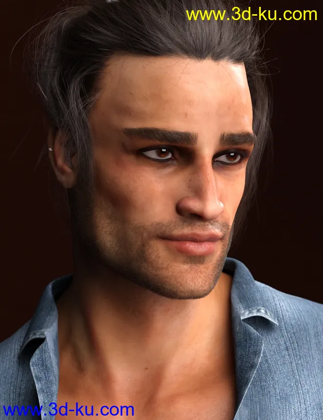 Ravi HD for Genesis 8 Male模型的图片12