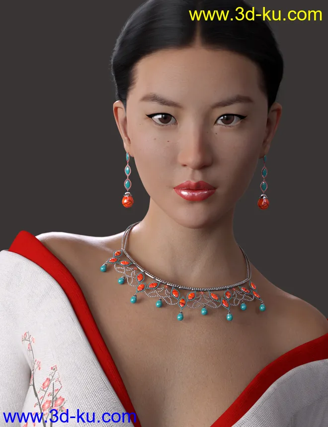 Regal Jewels for Genesis 8 Female(s)模型的图片2