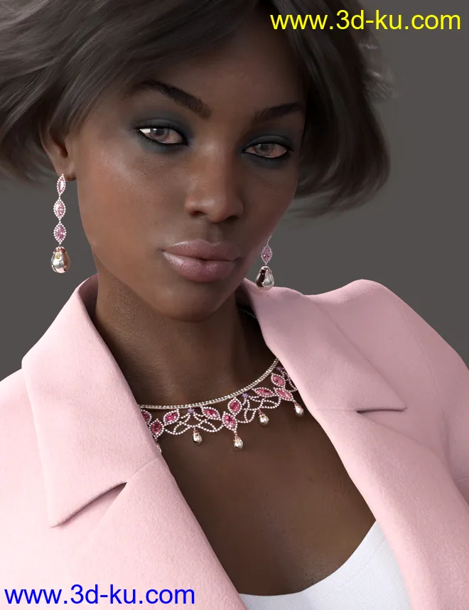 Regal Jewels for Genesis 8 Female(s)模型的图片4