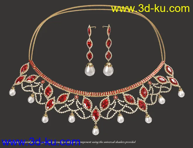 Regal Jewels for Genesis 8 Female(s)模型的图片7