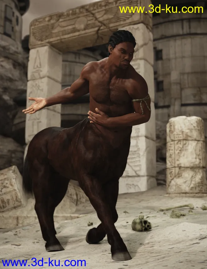 Regan for Centaur 7 Male模型的图片3