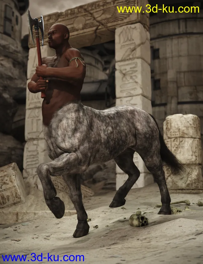 Regan for Centaur 7 Male模型的图片4