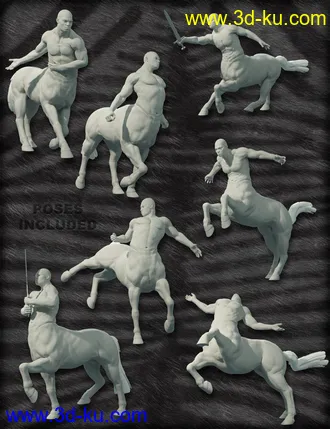 3D打印模型Regan for Centaur 7 Male的图片