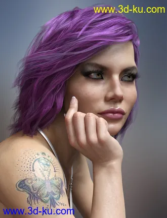3D打印模型Remi HD for Genesis 8 Female的图片