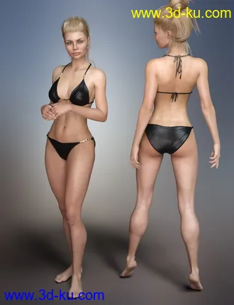 3D打印模型Remi HD for Genesis 8 Female的图片