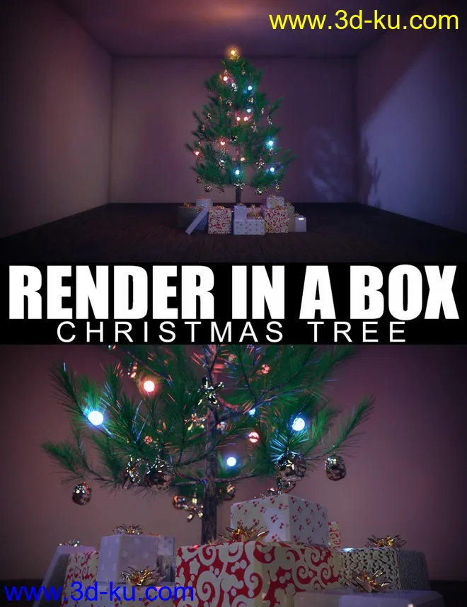 Render In A Box - Christmas Tree模型的图片1