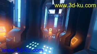 3D打印模型Render In A Box - Scifi Power Room的图片