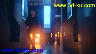 3D打印模型Render In A Box - Scifi Power Room的图片