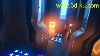 3D打印模型Render In A Box - Scifi Power Room的图片