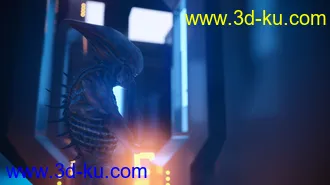 3D打印模型Render In A Box - Scifi Power Room的图片